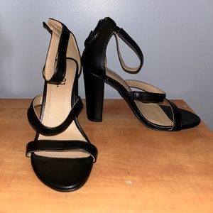 Black heels